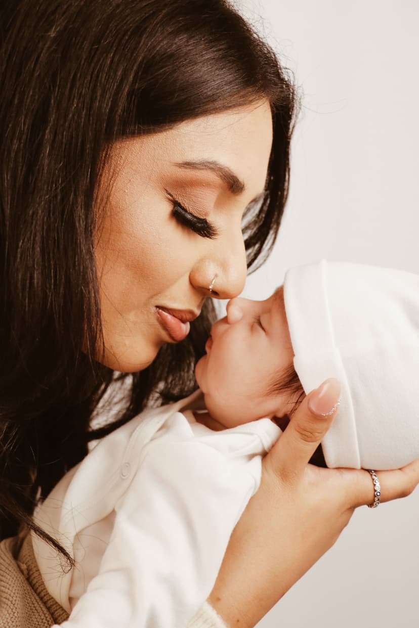 Creative portrait showcasing artistic composition and lighting